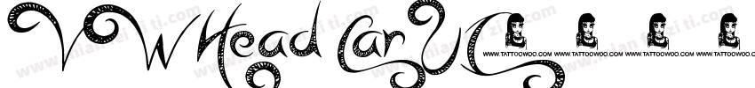 VW Head CarUI字体转换